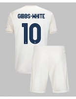Nottingham Forest Morgan Gibbs-White #10 Bortedraktsett Barn 2025-26 Korte ermer (+ bukser)